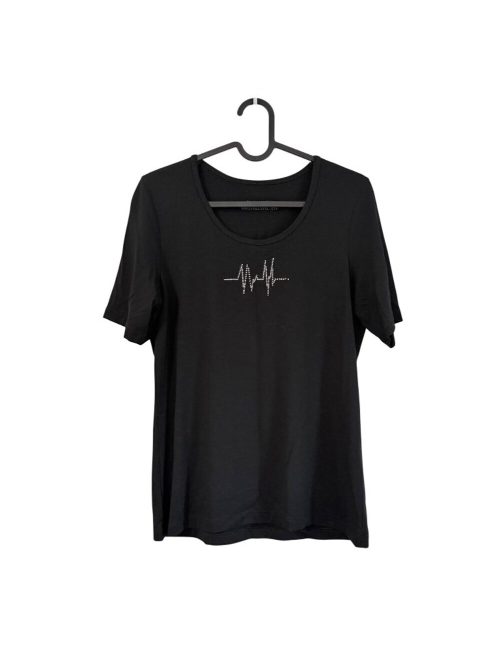 Swarovski Kristallwelten Black Crystal Embellished Tshirt Womens Size Medium